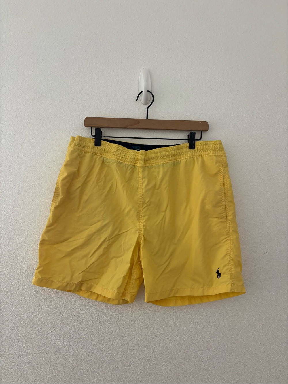 Polo Ralph Lauren yellow swim trunks
